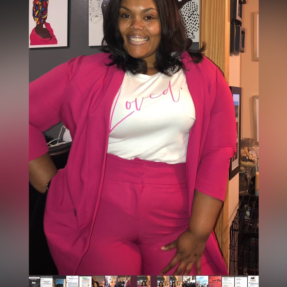 Magenta blazer (Blazer only)